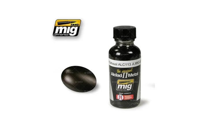 Ammo Mig Jet Exhaust Alclad Metallic Paint ALC113