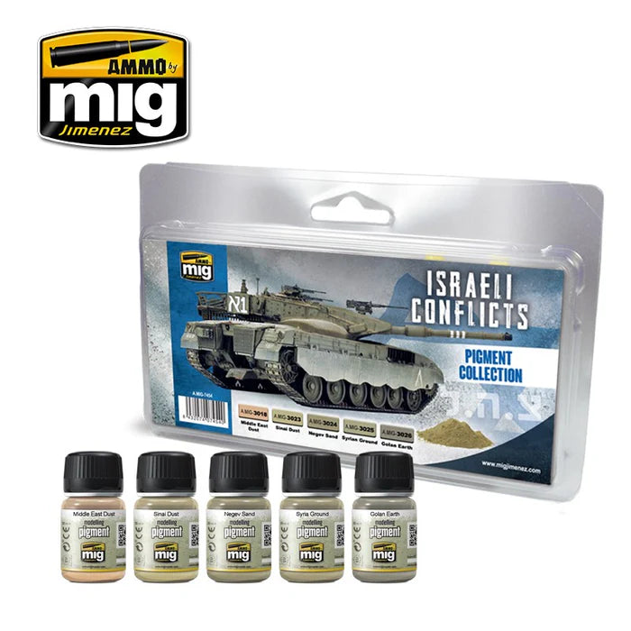 Ammo Mig Israeli Conflicts Pigment Set AMIG-7454