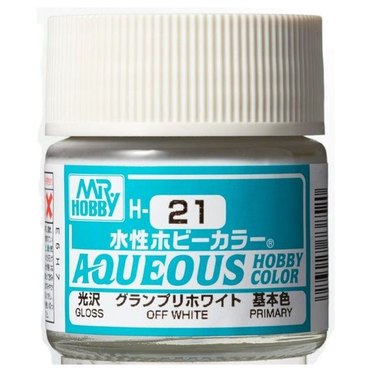 Mr Hobby - Gunze Aqueous Hobby Colors (10 ml) Off White H21