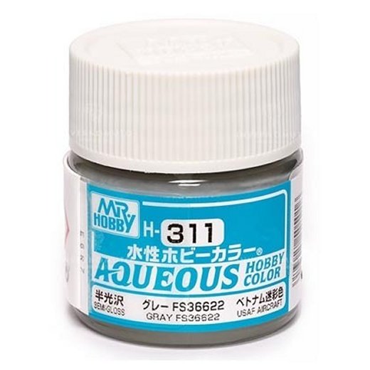 Mr Hobby - Gunze Aqueous Hobby Colors (10 ml) Gray FS36622 H311