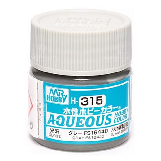 Mr Hobby - Gunze Aqueous Hobby Colors (10 ml) Gray FS16440 H315
