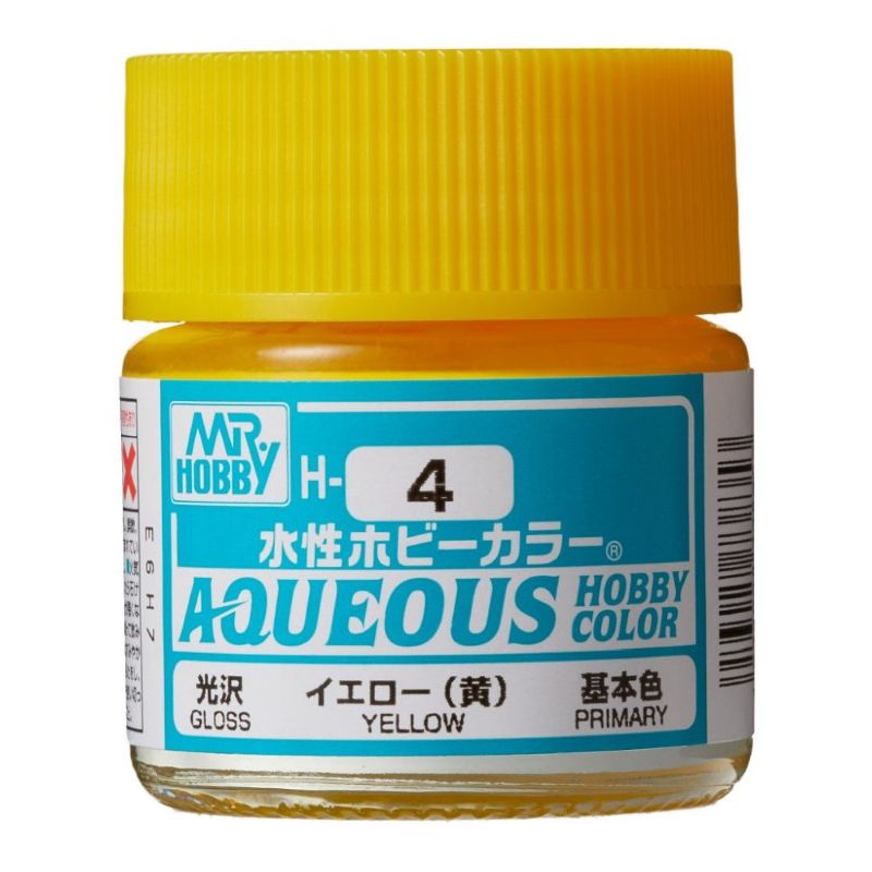 Mr Hobby - Gunze Aqueous Hobby Colors (10 ml) Yellow H4
