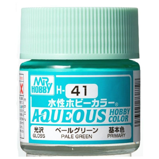 Mr Hobby - Gunze Aqueous Hobby Colors (10 ml) Pale Green H41