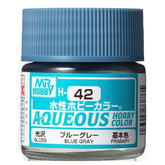 Mr Hobby - Gunze Aqueous Hobby Colors (10 ml) Blue Gray H42