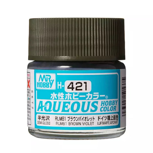 Mr Hobby - Gunze Aqueous Hobby Colors (10 ml) RLM81 Brown Violet H421