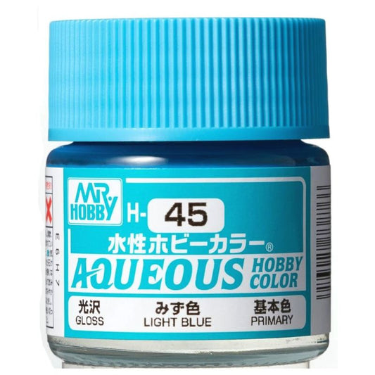 Mr Hobby - Gunze Aqueous Hobby Colors (10 ml) Light Blue H45