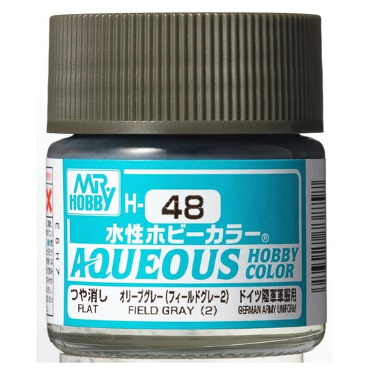 Mr Hobby - Gunze Aqueous Hobby Colors (10 ml) Field Gray (2) H48