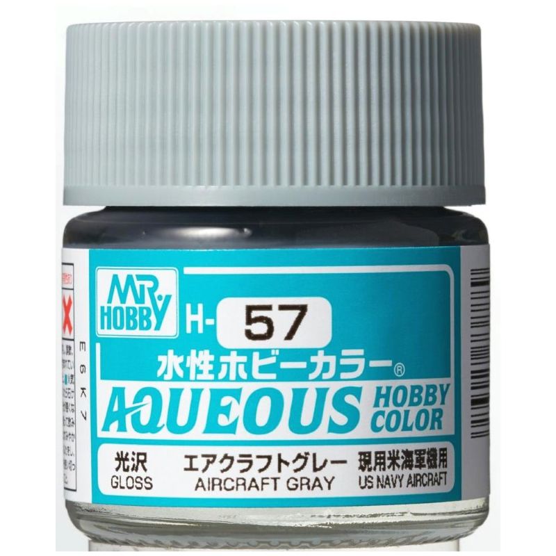 Mr Hobby - Gunze Aqueous Hobby Colors (10 ml) Aircraft Gray H57