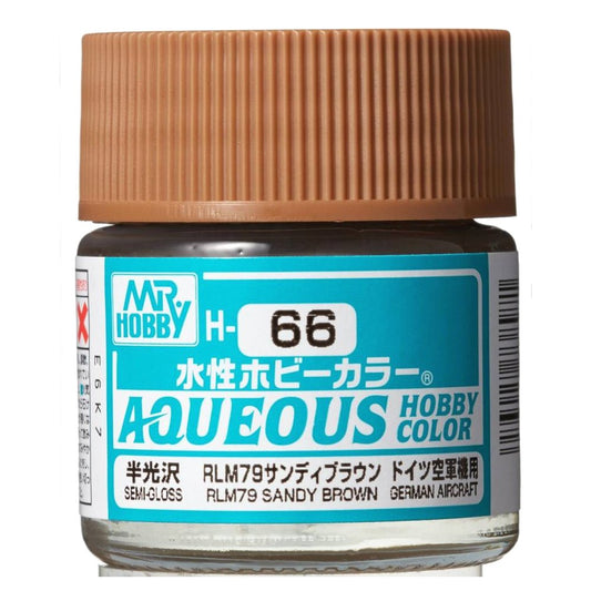 Mr Hobby - Gunze Aqueous Hobby Colors (10 ml) RML79 Sandy Brown H66