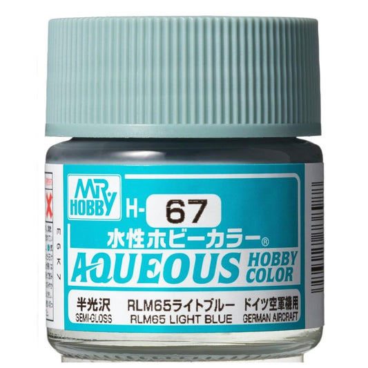 Mr Hobby - Gunze Aqueous Hobby Colors (10 ml) RLM65 Light Blue H67