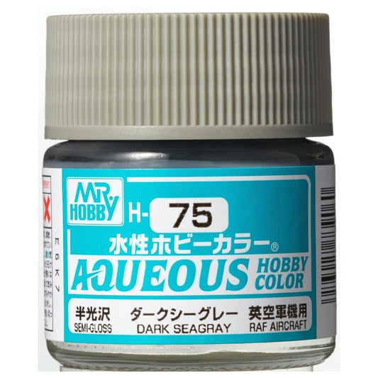 Mr Hobby - Gunze Aqueous Hobby Colors (10 ml) Dark Seagray H75