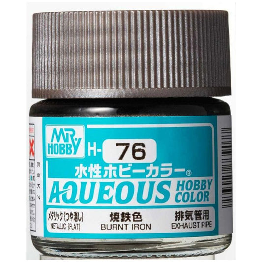 Mr Hobby - Gunze Aqueous Hobby Colors (10 ml) Burnt Iron H76