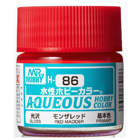 Mr Hobby - Gunze Aqueous Hobby Colors (10 ml) Red Madder H86