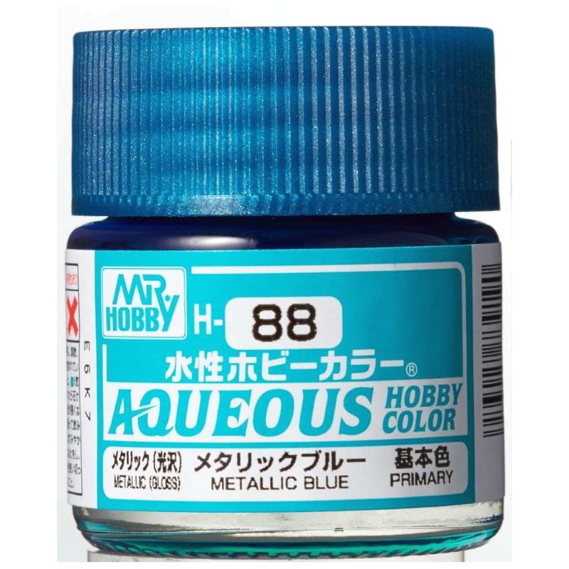 Mr Hobby - Gunze Aqueous Hobby Colors (10 ml) Metallic Blue H88