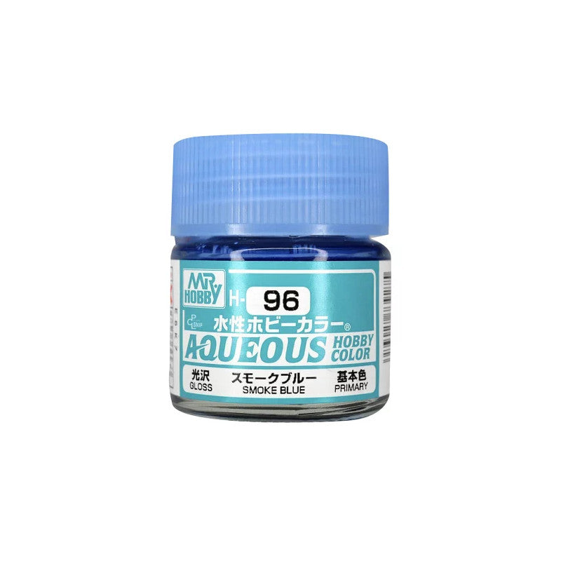 Mr Hobby - Gunze Aqueous Hobby Colors (10 ml) Smoke Blue H96