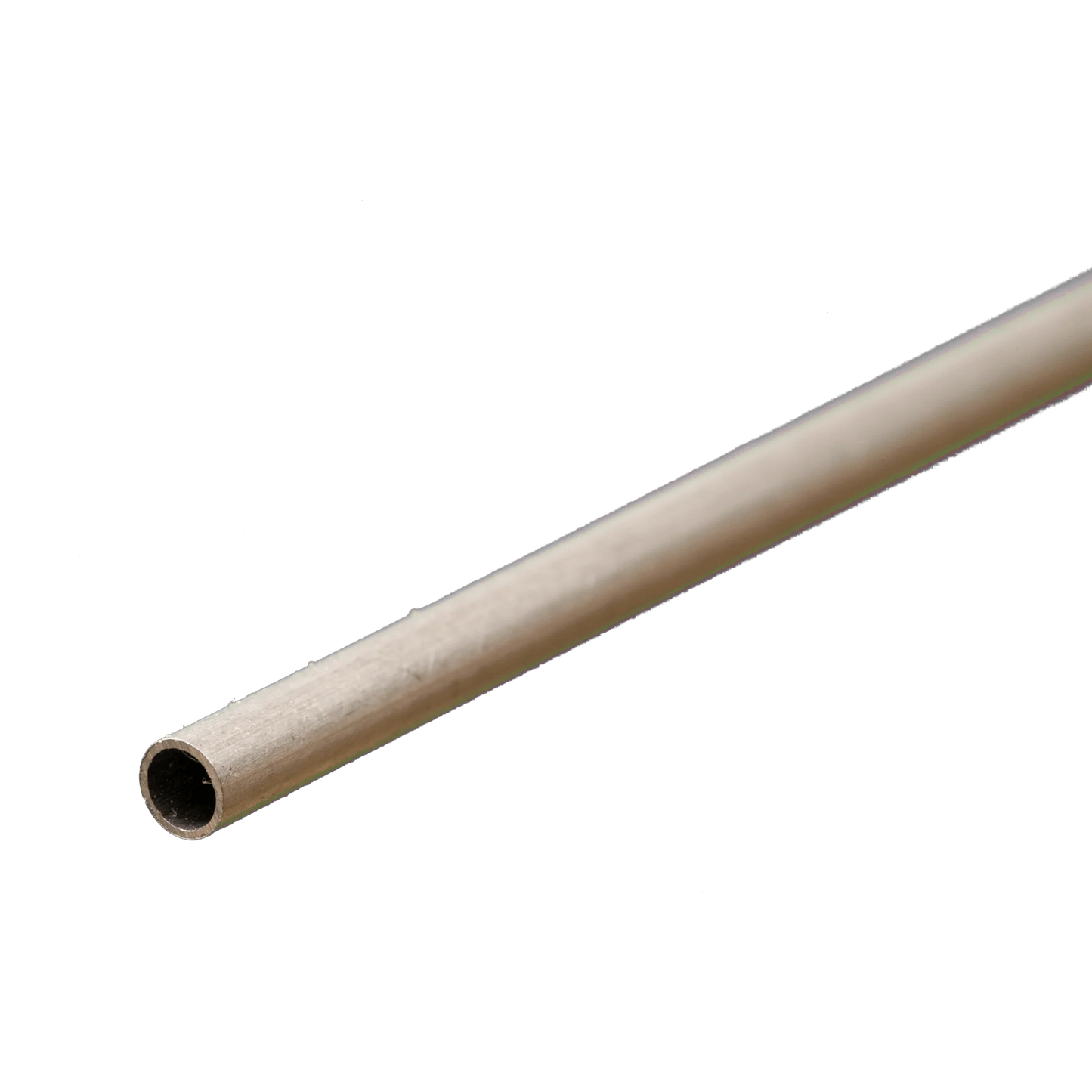 Round Aluminum Tube: 3/16" OD x 0.014" Wall x 12" Long (1 Piece) #8104