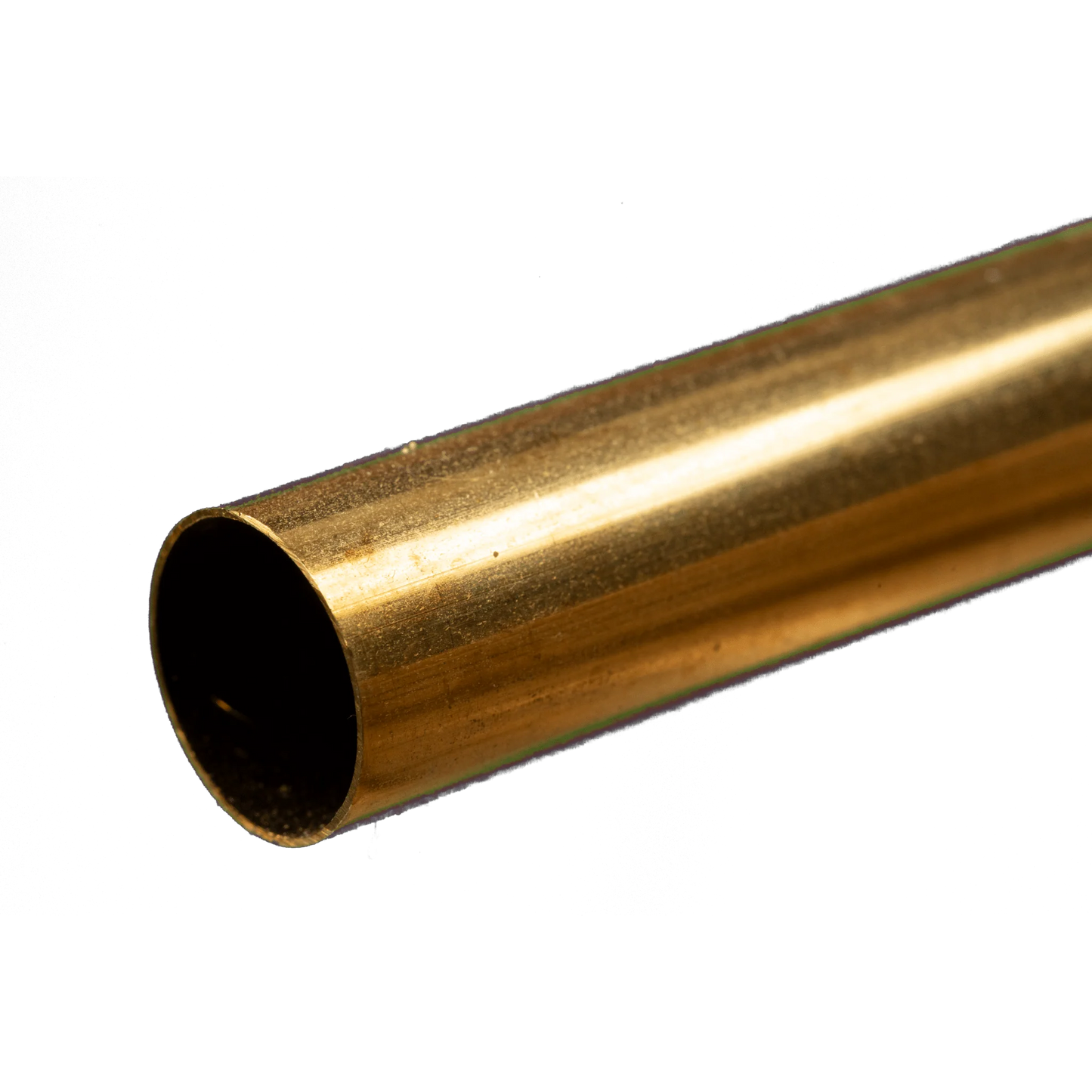 Round Brass Tube: 9/32" OD x 0.014" Wall x 12" Long (1 Piece) #8132