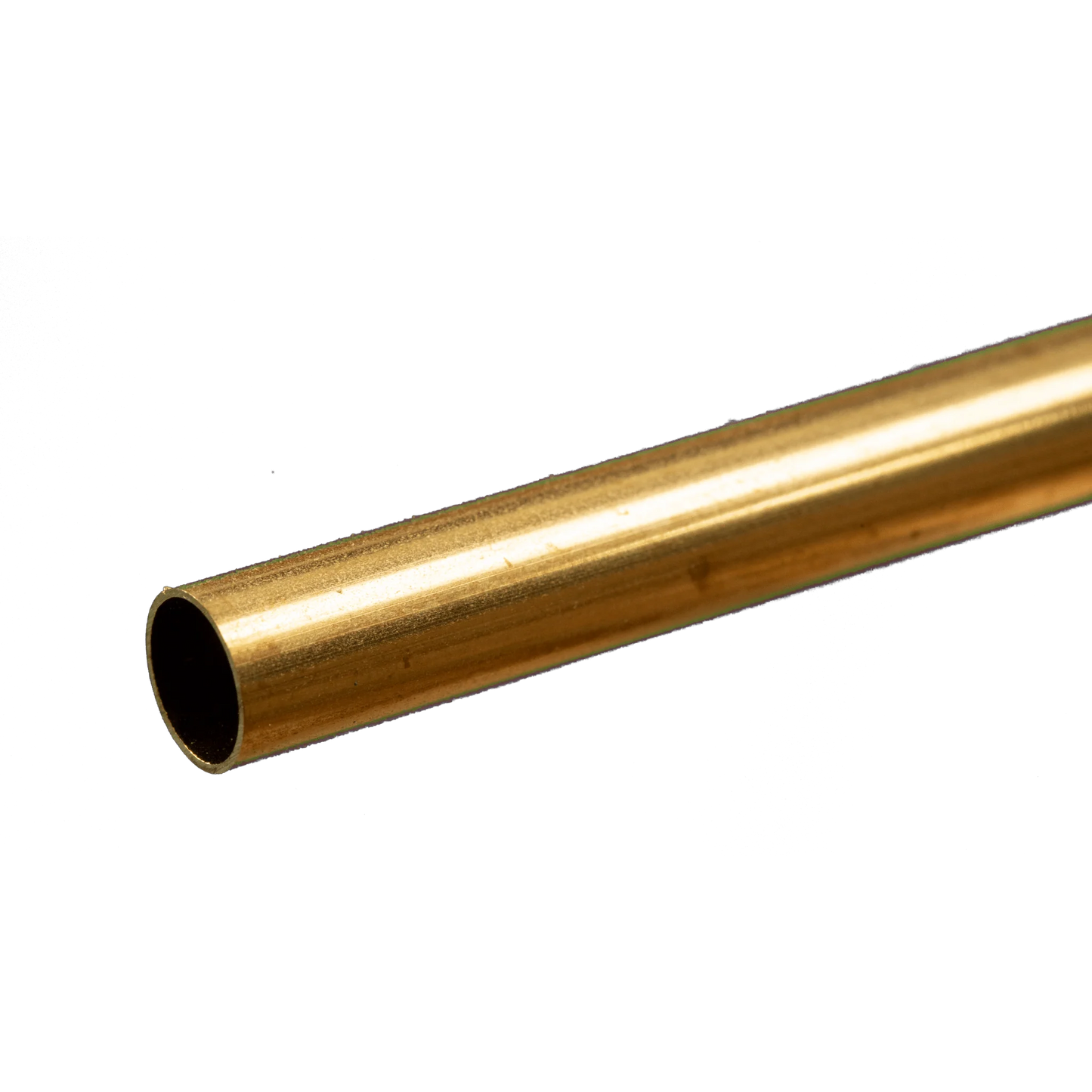 Round Brass Tube: 5/16" OD x 0.014" Wall x 12" Long (1 Piece) #8133