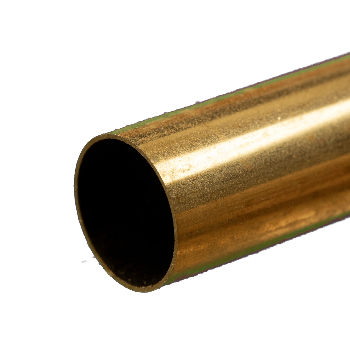 Round Brass Tube: 9/16" OD x 0.014" Wall x 12" Long (1 Piece) #8141