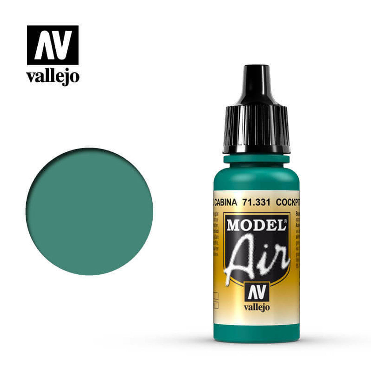Model Air: Cockpit Emerald Green Faded 71.331