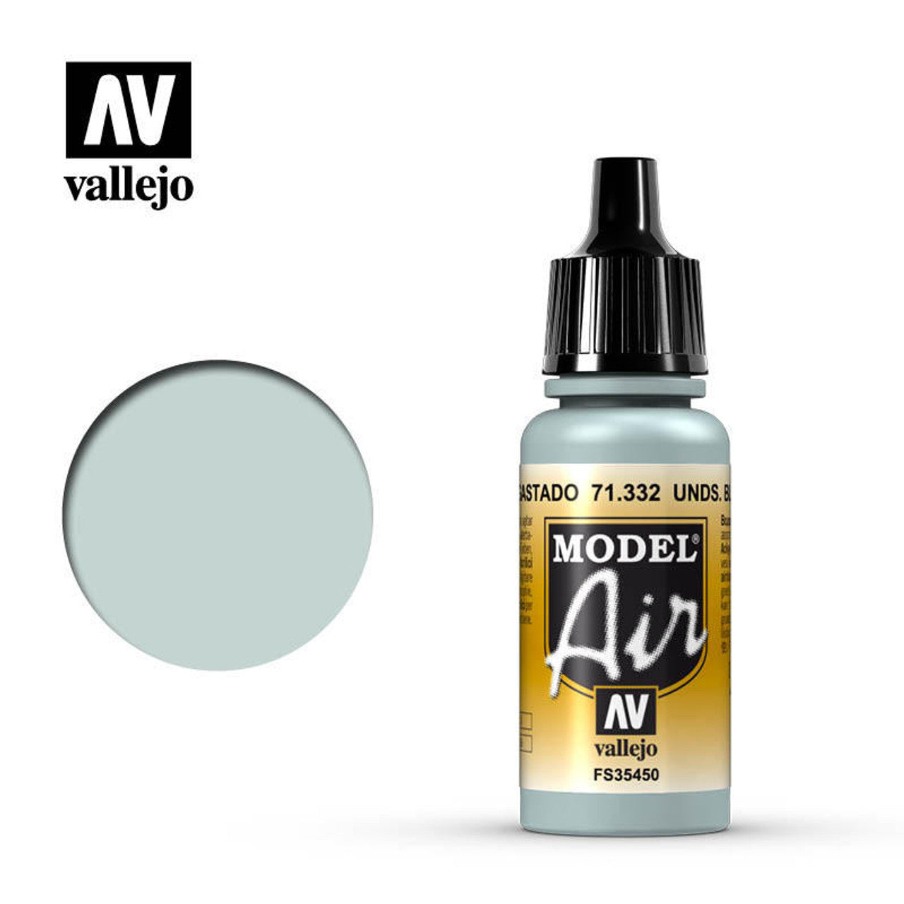 Model Air: Underside Blue Faded 71.332