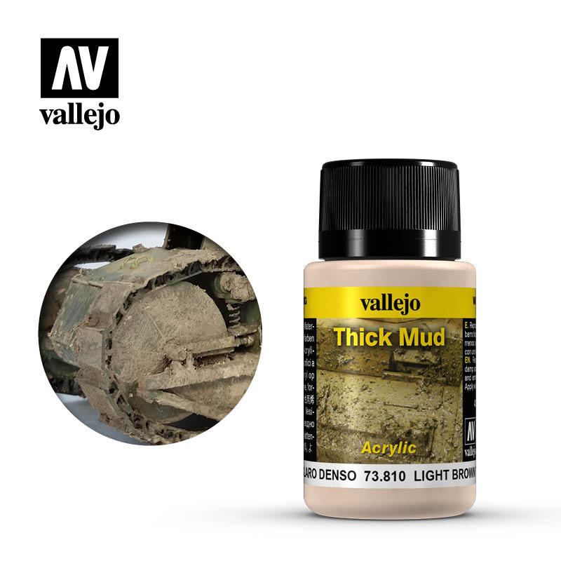 Weathering Effect: Light Brown Thick Mud 73.810