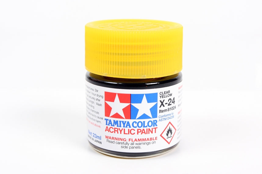 Acrylic X-24 Clear Yellow