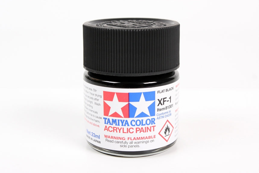 Acrylic Xf-1 Flat Black 23ml
