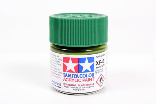 Acrylic Xf-5 Flat Green 23ml