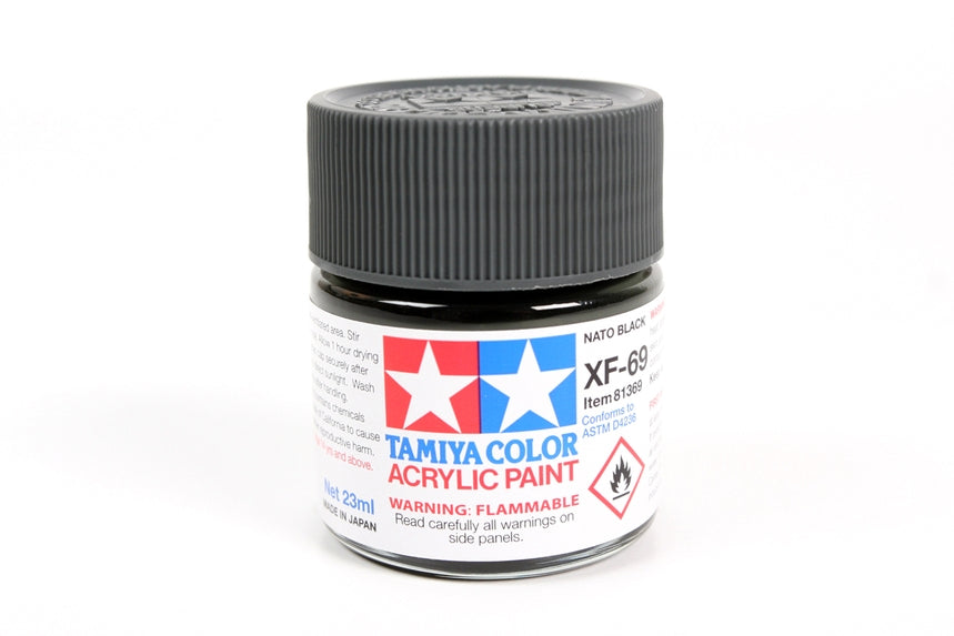 Acrylic Xf-69 Nato Black 23ml